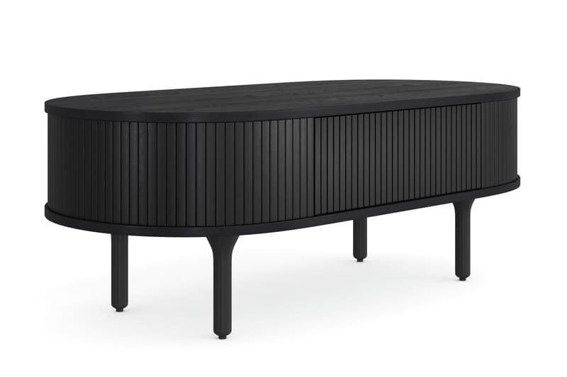 Noira Ovalt Soffbord 118 cm med Förvaring Låda - Möbler - Bord