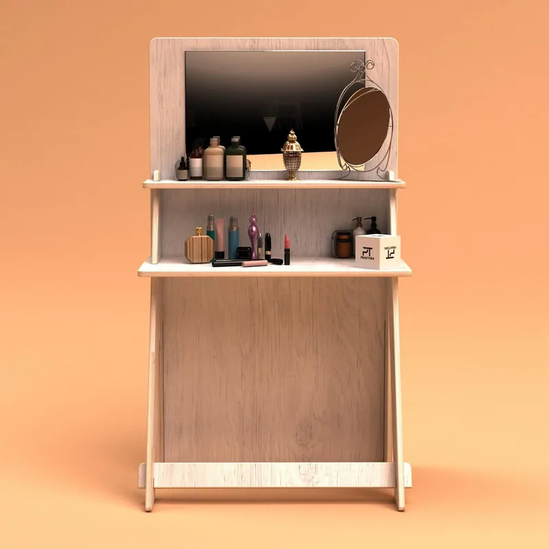 Norena Sminkbord 85 cm - Naturträ - Möbler - Bord