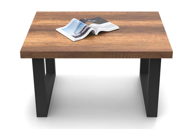 Numandro Soffbord 80 cm - Teak/Antracit - Möbler - Bord