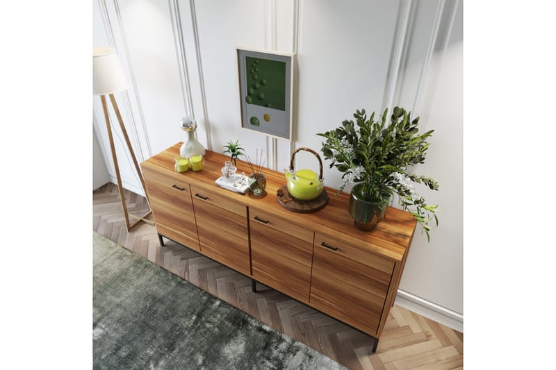 OBURUS Konsollbord 18080 cm Brun - Möbler - Bord