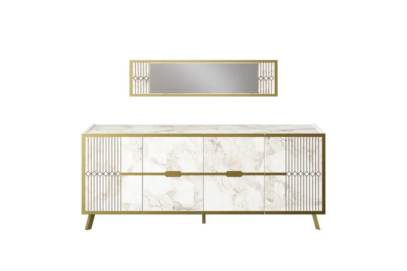 Ocotla Konsollbord 180 cm - Vit - Möbler - Bord