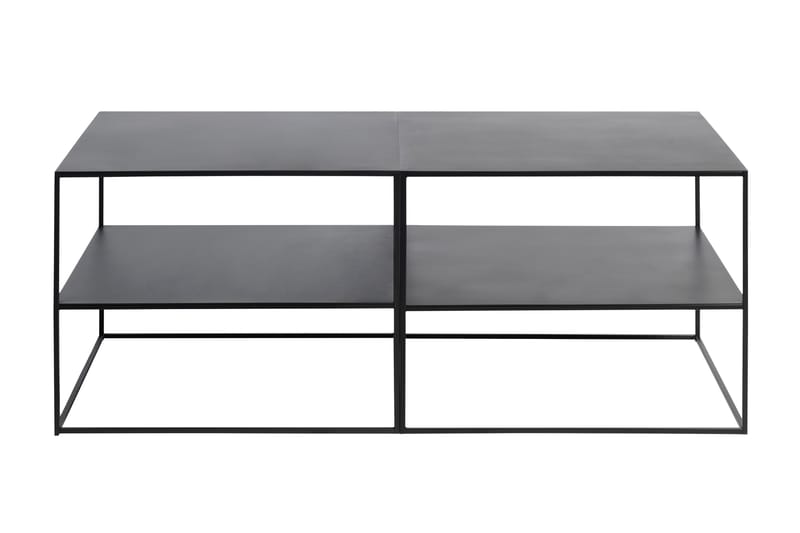 ONURA Avlastningsbord 65x65x50 cm Svart - Möbler - Bord
