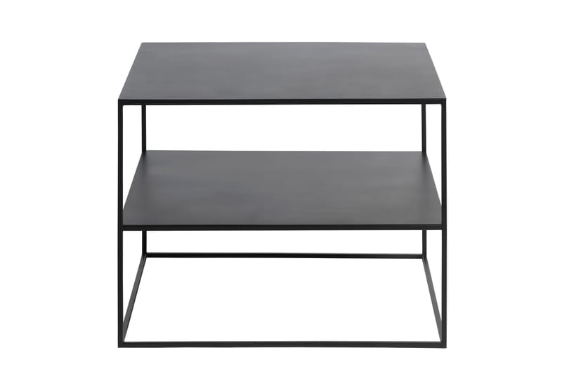 ONURA Avlastningsbord 65x65x50 cm Svart - Möbler - Bord