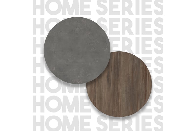 OOSTEIN Sängbord 44 cm Brun/Grå - Möbler - Bord