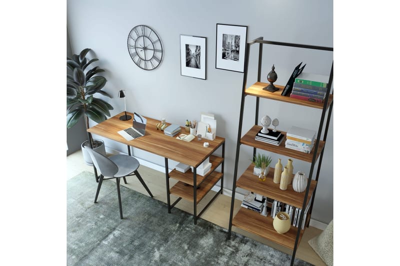 Orichimaru Skrivbord 120x180x120 cm Brun - Möbler - Bord