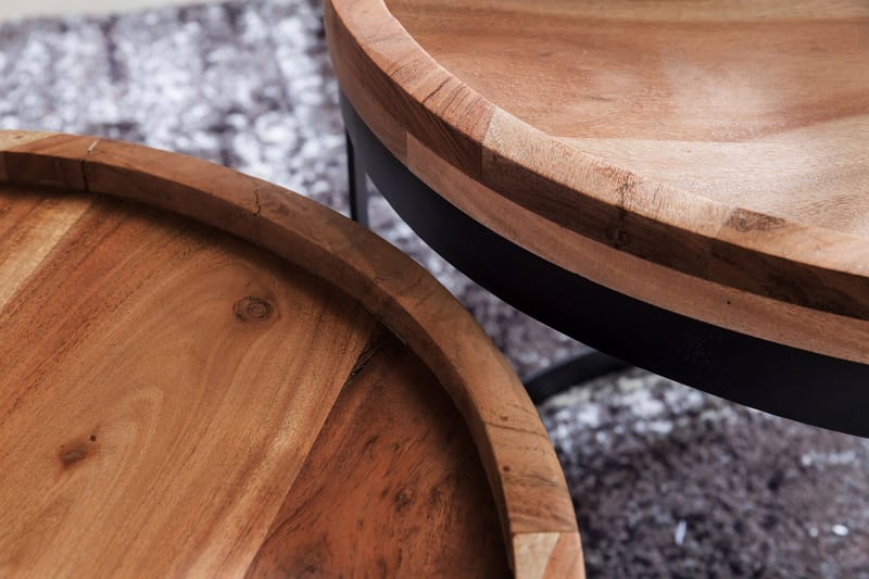 Orleman Satsbord 2-pack - Trä/natur - Möbler - Bord