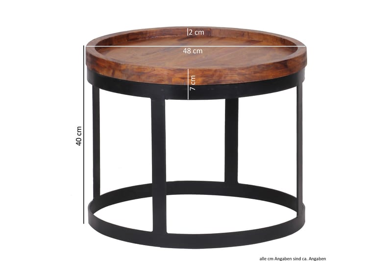 Orleman Satsbord 2-pack - Trä/natur - Möbler - Bord