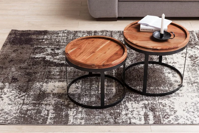 Orleman Satsbord 2-pack - Trä/natur - Möbler - Bord