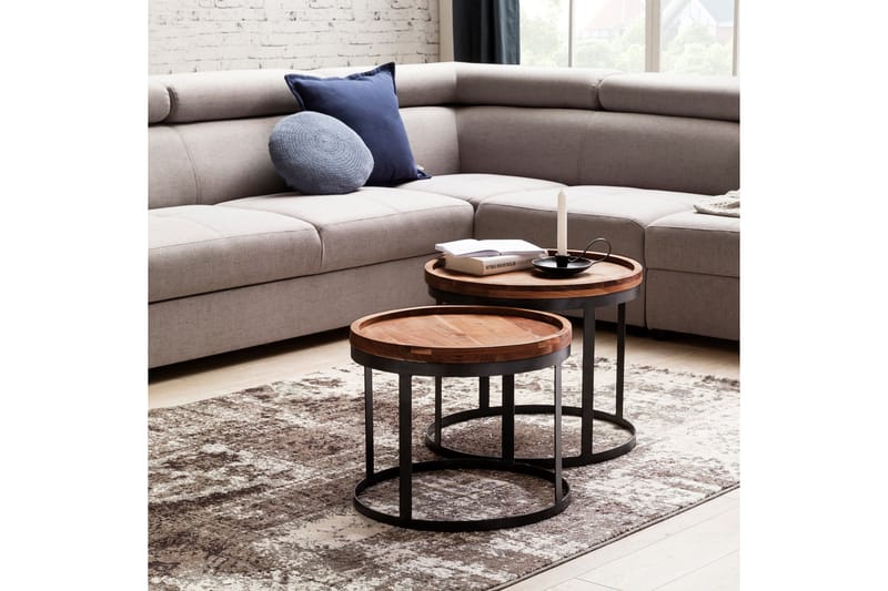 Orleman Satsbord 2-pack - Trä/natur - Möbler - Bord