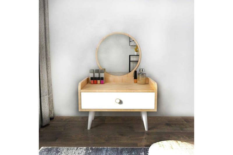 Orlinor Sminkbord 60 cm - Vit/Blå - Möbler - Bord