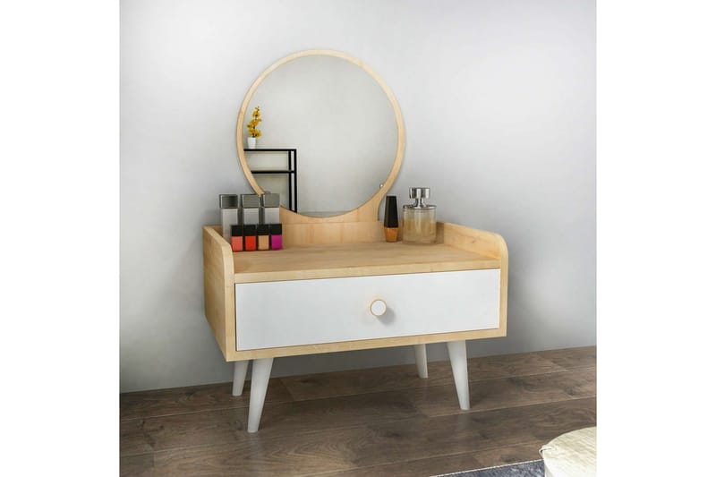 Orlinor Sminkbord 60 cm - Vit/Blå - Möbler - Bord