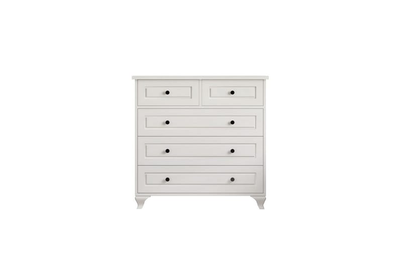 Orval Sminkbord 90 cm, Matt Vit