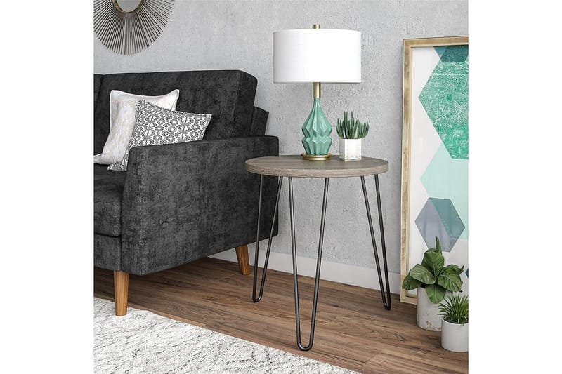 Owen Sidobord 50 cm Grå - Dorel Home - Möbler - Bord