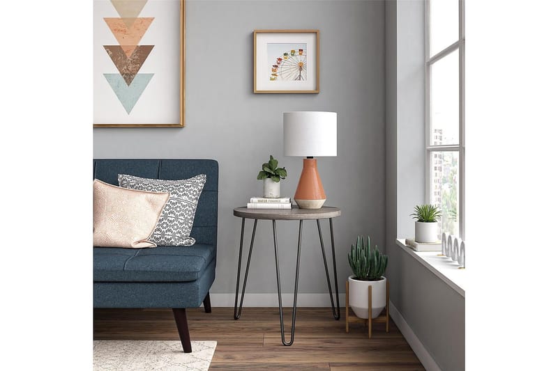 Owen Sidobord 50 cm Grå - Dorel Home - Möbler - Bord