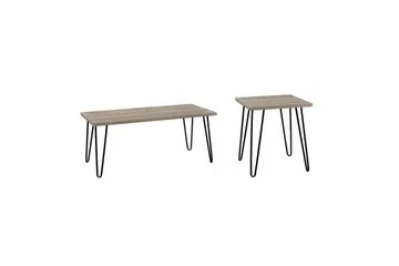 Owen Sidobord 50 cm Trä/Natur - Dorel Home - Möbler - Bord
