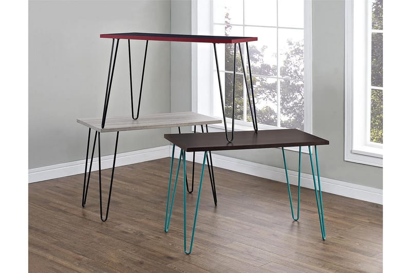 Owen Skrivbord 102 cm Grå/Svart - Dorel Home - Möbler - Bord