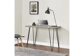 Owen Skrivbord 102 cm Natur/Svart - Dorel Home - Möbler - Bord