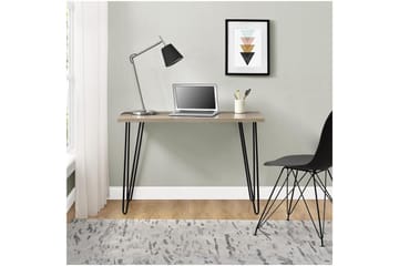 Owen Skrivbord 102 cm Natur/Svart - Dorel Home - Möbler - Bord