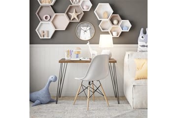 Owen Skrivbord 102 cm Valnötsbrun/Svart - Dorel Home - Möbler - Bord