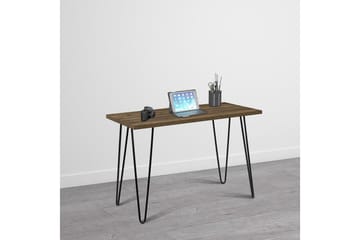 Owen Skrivbord 102 cm Valnötsbrun/Svart - Dorel Home - Möbler - Bord