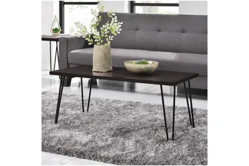 Owen Soffbord 107 cm Espresso/Svart - Dorel Home - Möbler - Bord