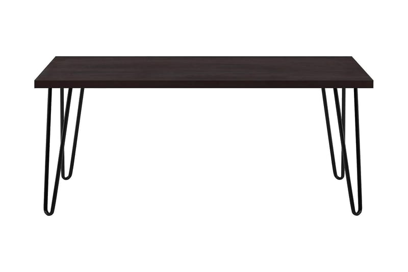 OWEN Soffbord 107 cm Espresso/Svart - Dorel Home - Bord - Soffbord