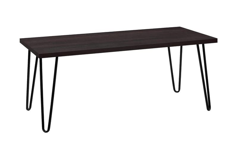 Owen Soffbord 107 cm Espresso/Svart - Dorel Home - Möbler - Bord