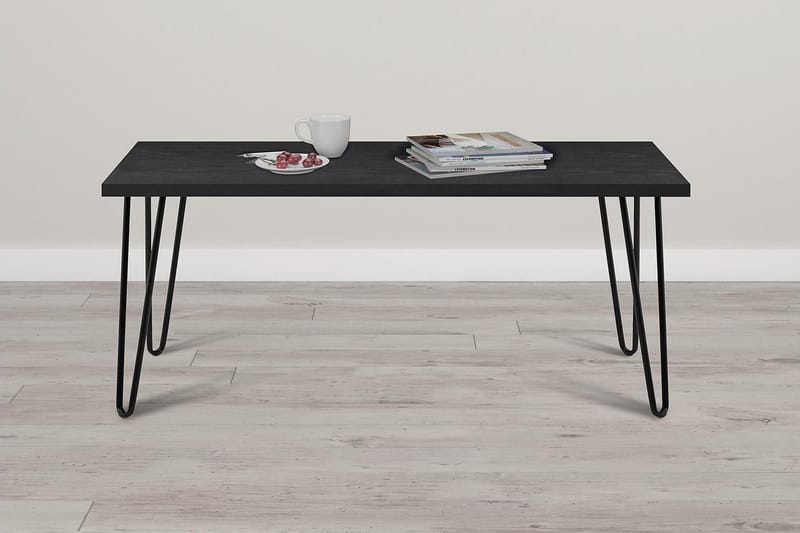 Owen Soffbord 107 cm Espresso/Svart - Dorel Home - Möbler - Bord