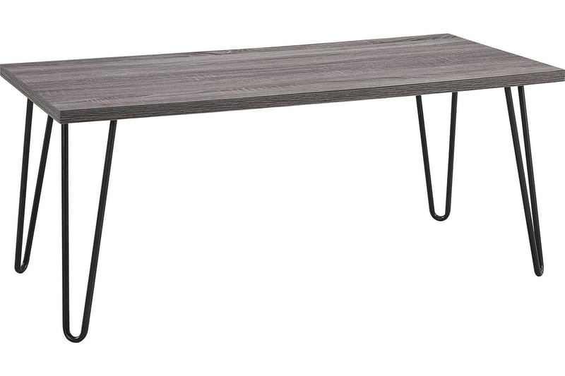 OWEN Soffbord 107 cm Grå/Svart - Dorel Home - Möbler - Bord
