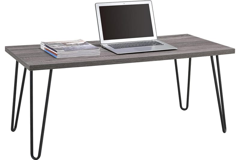 OWEN Soffbord 107 cm Grå/Svart - Dorel Home - Möbler - Bord