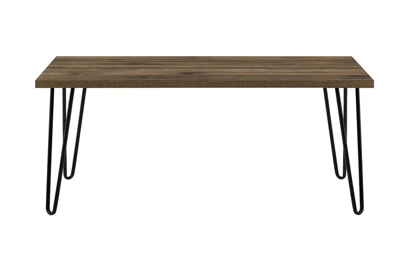 Owen Soffbord 107 cm Valnötsbrun/Svart - Dorel Home - Möbler - Bord