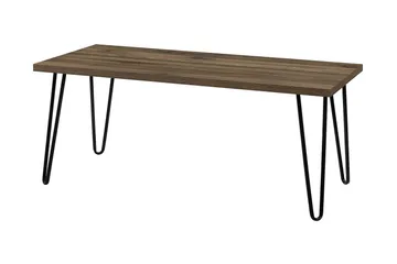 Owen Soffbord 107 cm Valnötsbrun/Svart - Dorel Home - Möbler - Bord