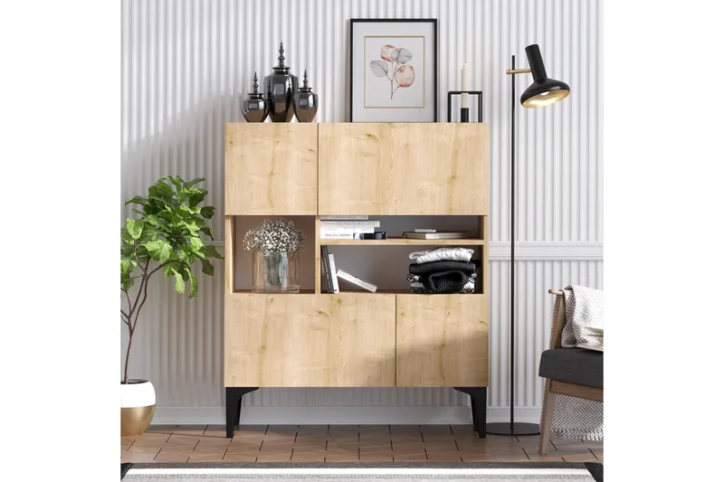 Palaio Konsollbord 100 cm - Blå/Natur - Möbler - Bord