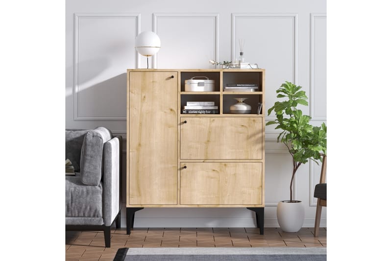 Palfrey Konsollbord 100 cm - Blå/Natur - Möbler - Bord