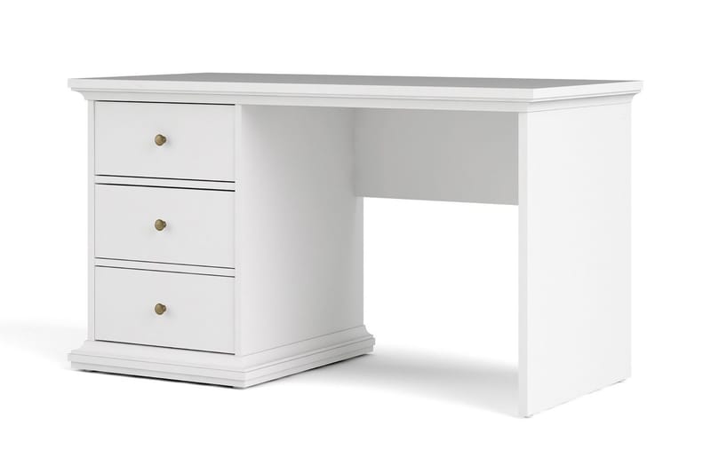 Paris Skrivbord 130 cm - Vit - Möbler - Bord