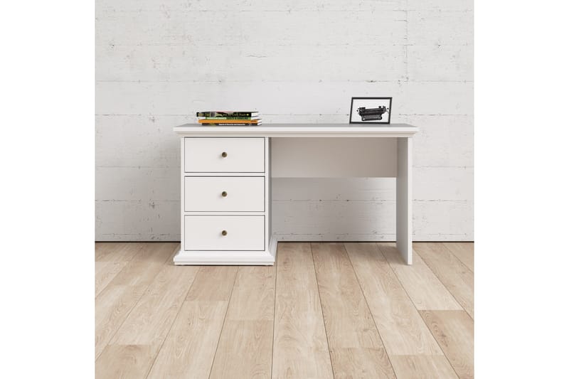 Paris Skrivbord 130 cm - Vit - Möbler - Bord
