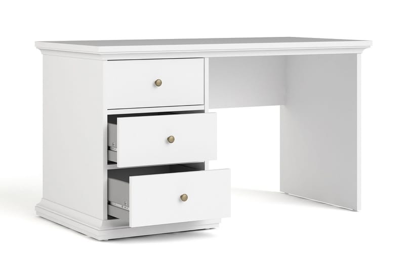 Paris Skrivbord 130 cm - Vit - Möbler - Bord