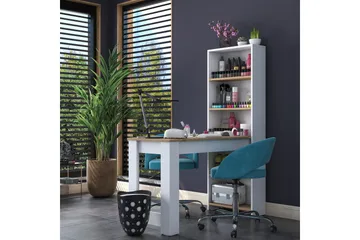 Patwal Sminkbord 120 cm - Valnöt/Vit - Möbler - Bord