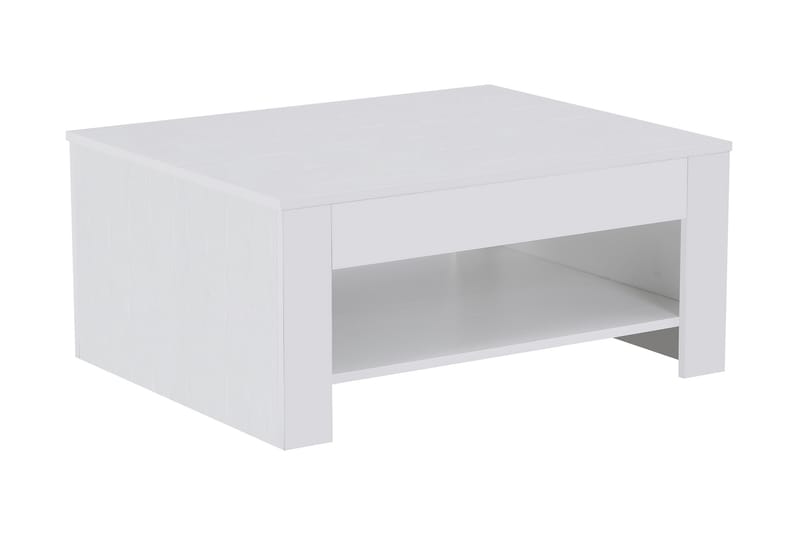 PENG Soffbord 100 cm Rektangulär/Vit - Möbler - Bord