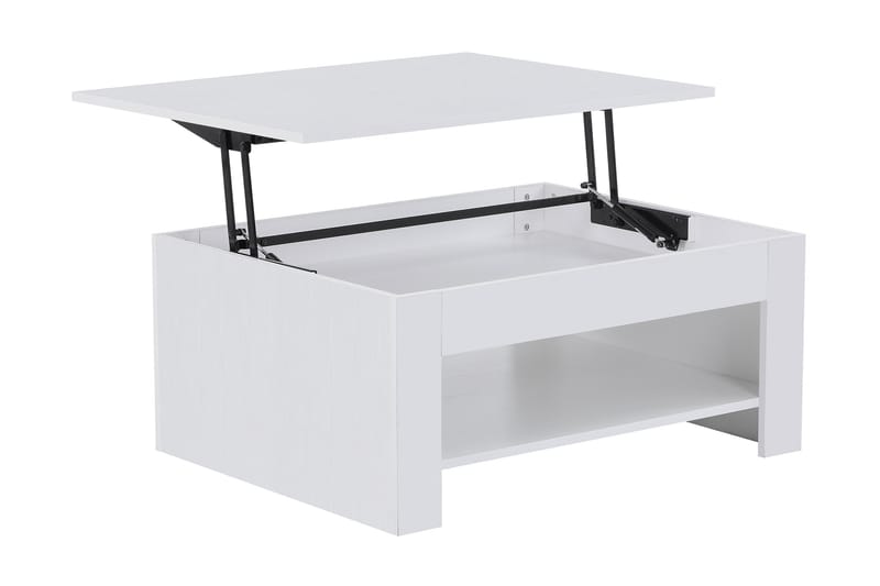PENG Soffbord 100 cm Rektangulär/Vit - Möbler - Bord
