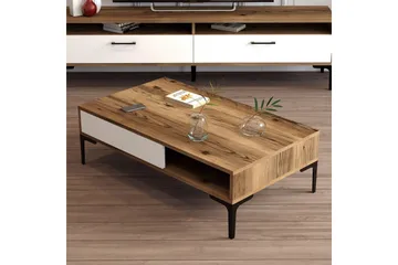 Poko Soffbord 105x32,6x105 cm - Brun - Möbler - Bord