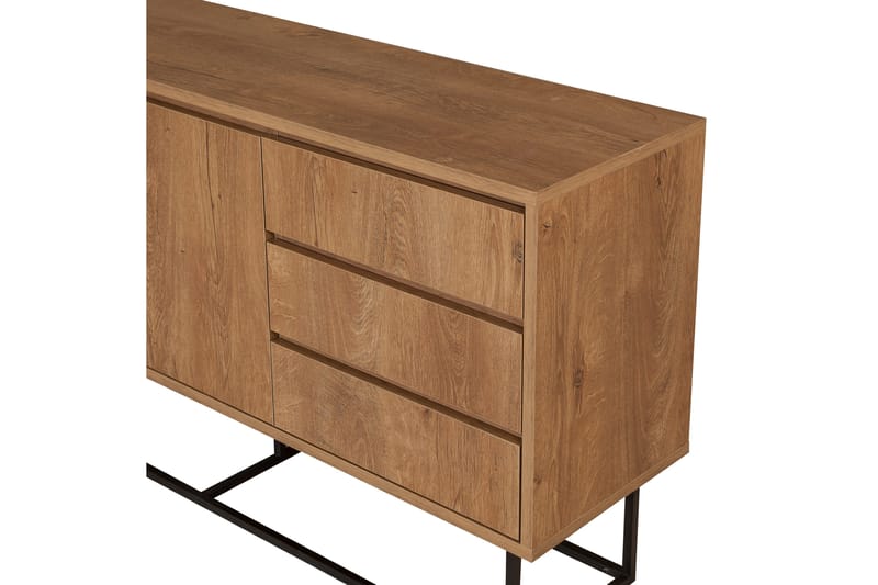 Pribeta Konsollbord 140 cm - Mörkbrun/Svart - Möbler - Bord