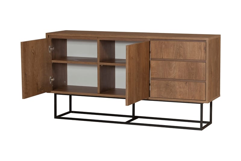 Pribeta Konsollbord 140 cm - Mörkbrun/Svart - Möbler - Bord