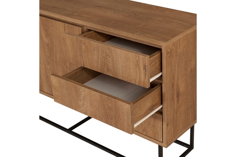 Pribeta Konsollbord 140 cm - Mörkbrun/Svart - Möbler - Bord