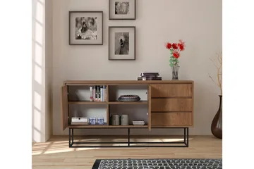 Pribeta Konsollbord 140 cm - Mörkbrun/Svart - Möbler - Bord