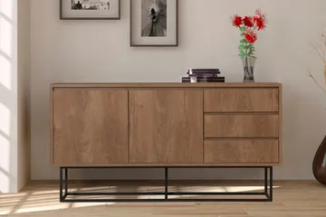 Pribeta Konsollbord 140 cm - Mörkbrun/Svart - Möbler - Bord