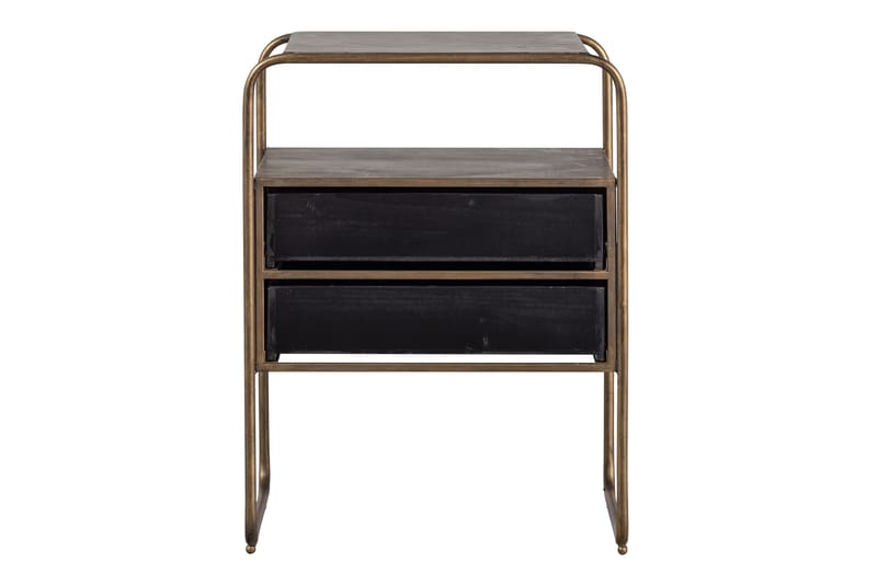 PRIVELI Sängbord 45 cm Antik Mässing - Möbler - Bord
