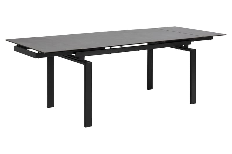 PROTIN Matbord 240 cm Glas/Svart/Matt Svart - Möbler - Bord
