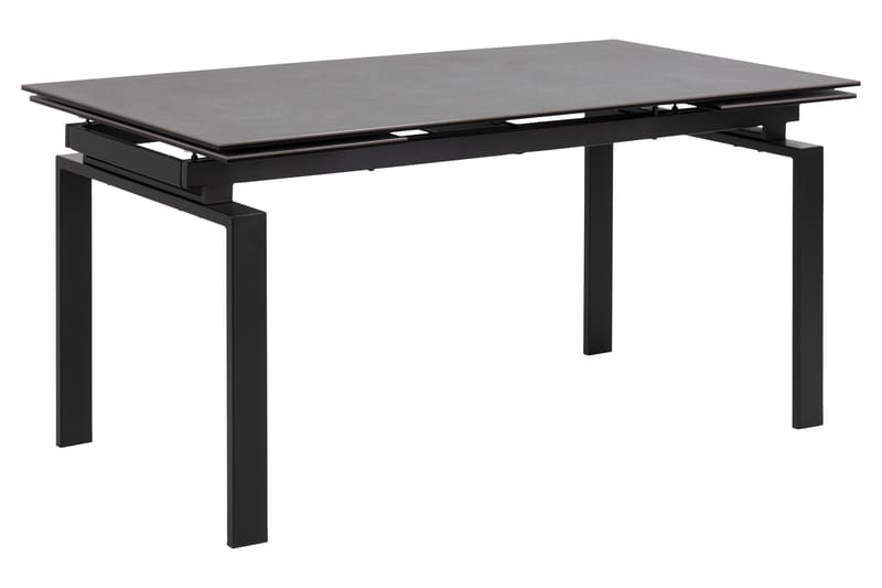 PROTIN Matbord 240 cm Glas/Svart/Matt Svart - Möbler - Bord