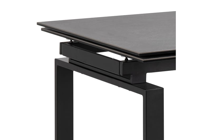 PROTIN Matbord 240 cm Glas/Svart/Matt Svart - Möbler - Bord